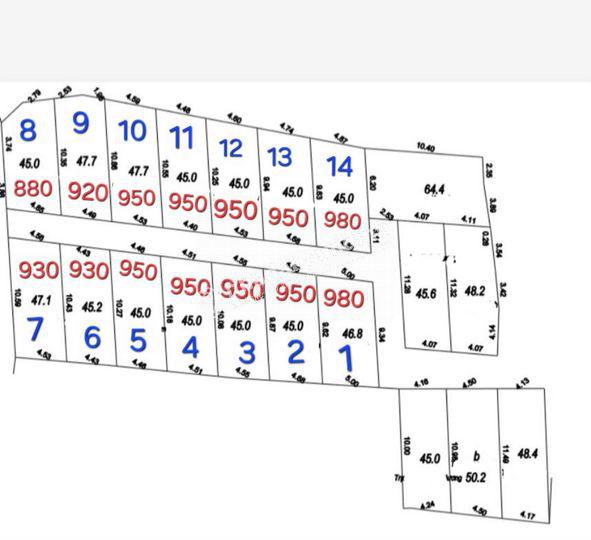  Bán BĐS Phường Mỹ Xá giá 47