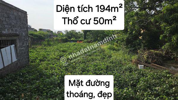  Bán Nhà mặt phố Thị Trấn Quất Lâm giá 4.